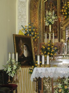 Acto del Triduo Solemne a Santa Ángela de la Cruz