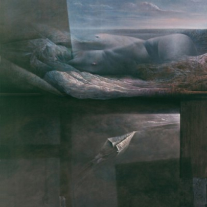 Hacia el alba desalada | Óleo sobre madera | 146 x 114 cm | 1982 – 1986